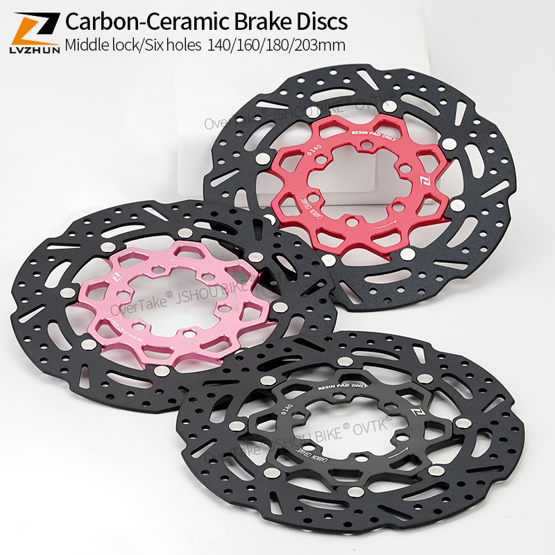 Carbon Ceramic Motorcycle Brake Rotor - Cakram Rem Karbon-Keramik LVZHUN untuk Sepeda
