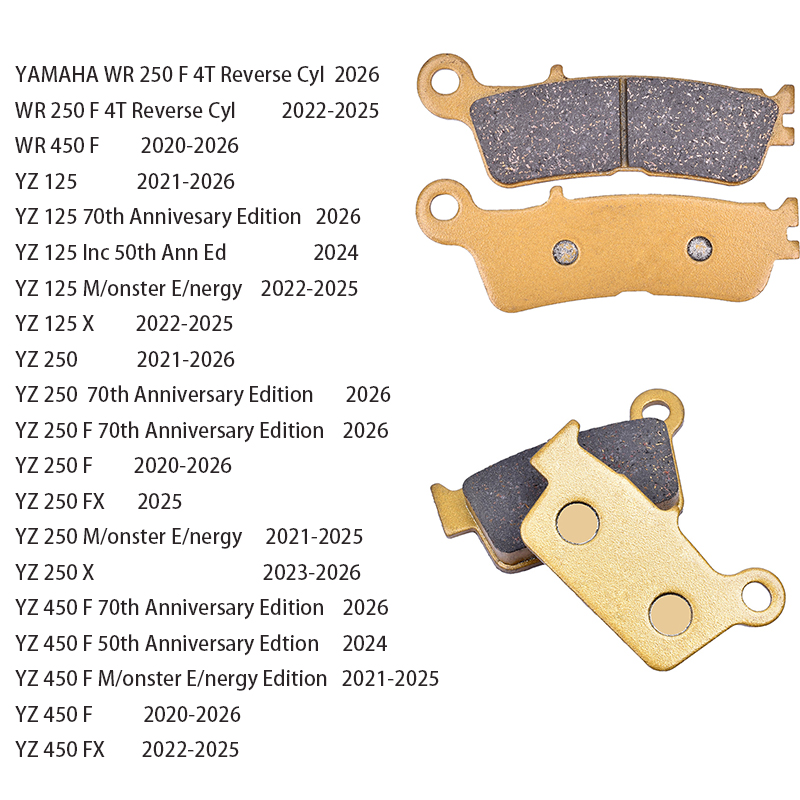 Carbon Ceramic Motorcycle Brake Rotor - Set Kampas Rem Depan Belakang Sepeda